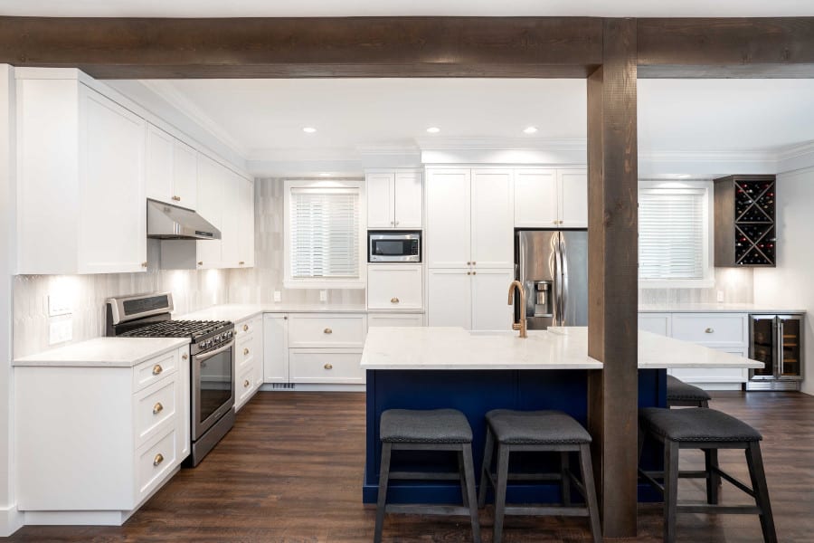 Langley kitchen upgrade - transitional style
