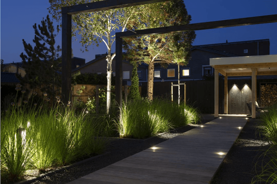 Pathway with lighting