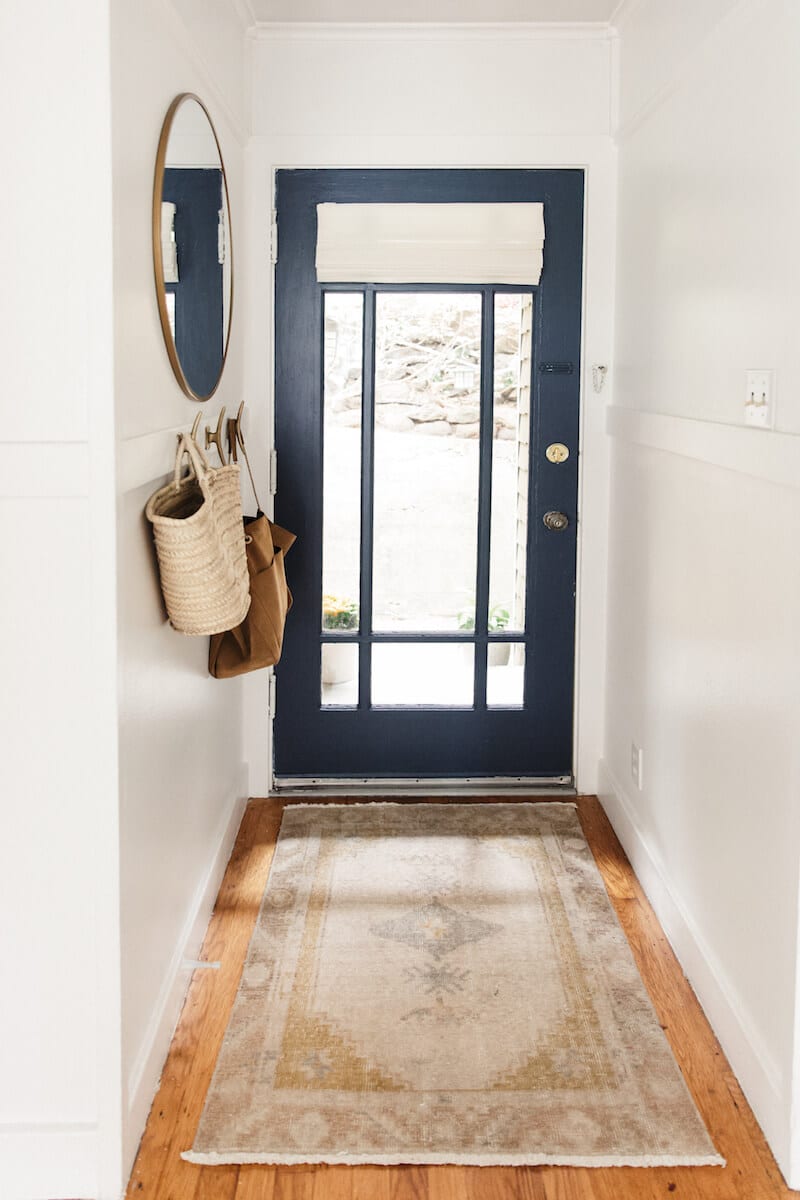 narrow entryway style