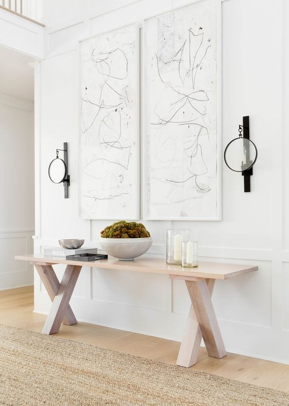 neutral bold entryway 