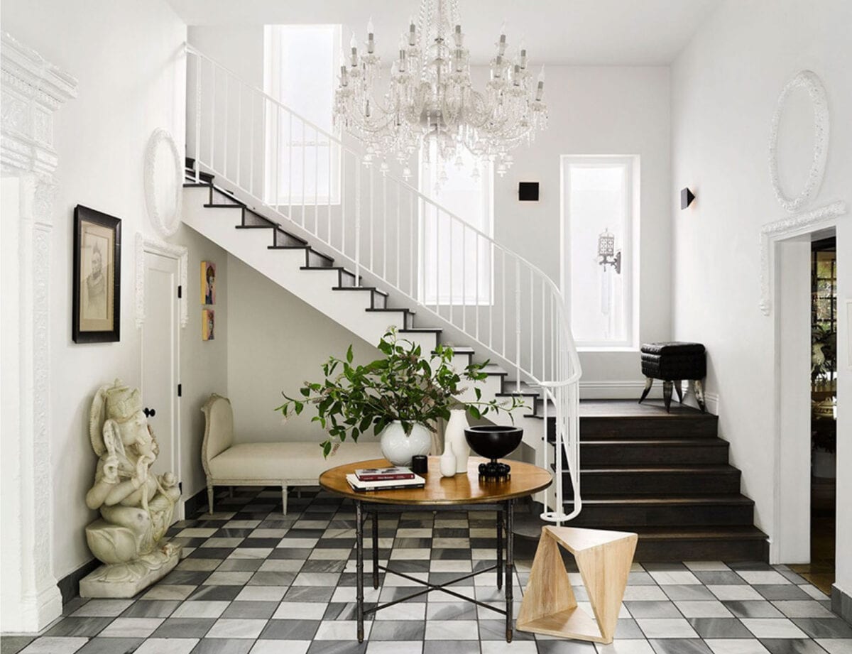 gorgeous entryway by Romanek Design Studio
