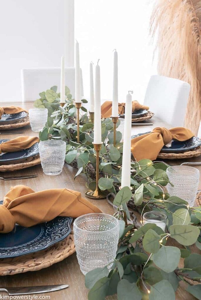 fall decor idea centrepiece