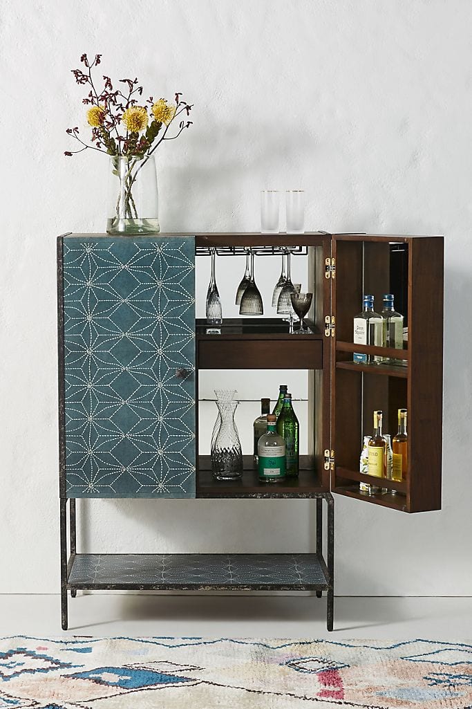 bar cabinet for living room