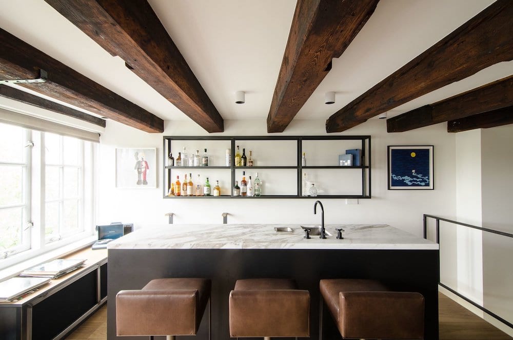 loft wet bar
