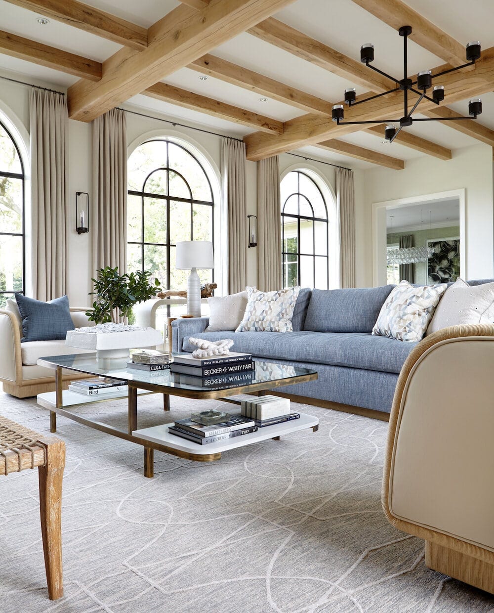 faux wood beams