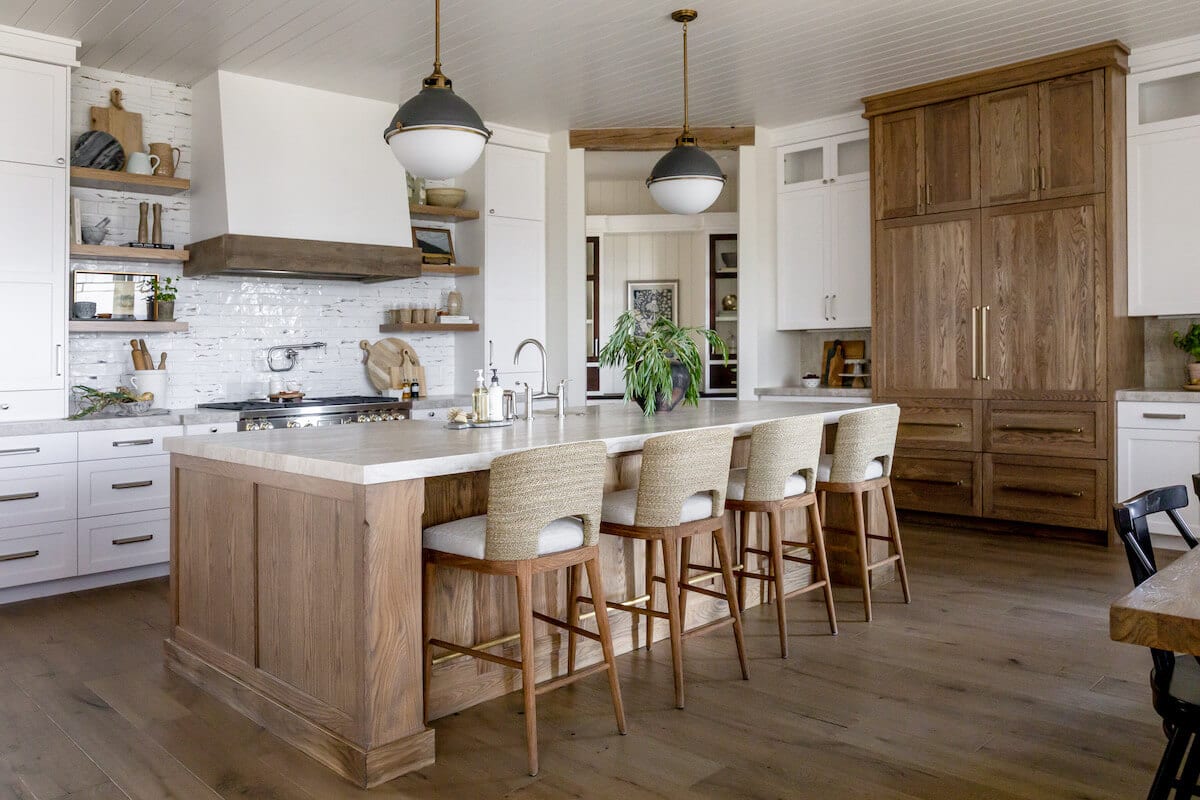 kitchen island millwork