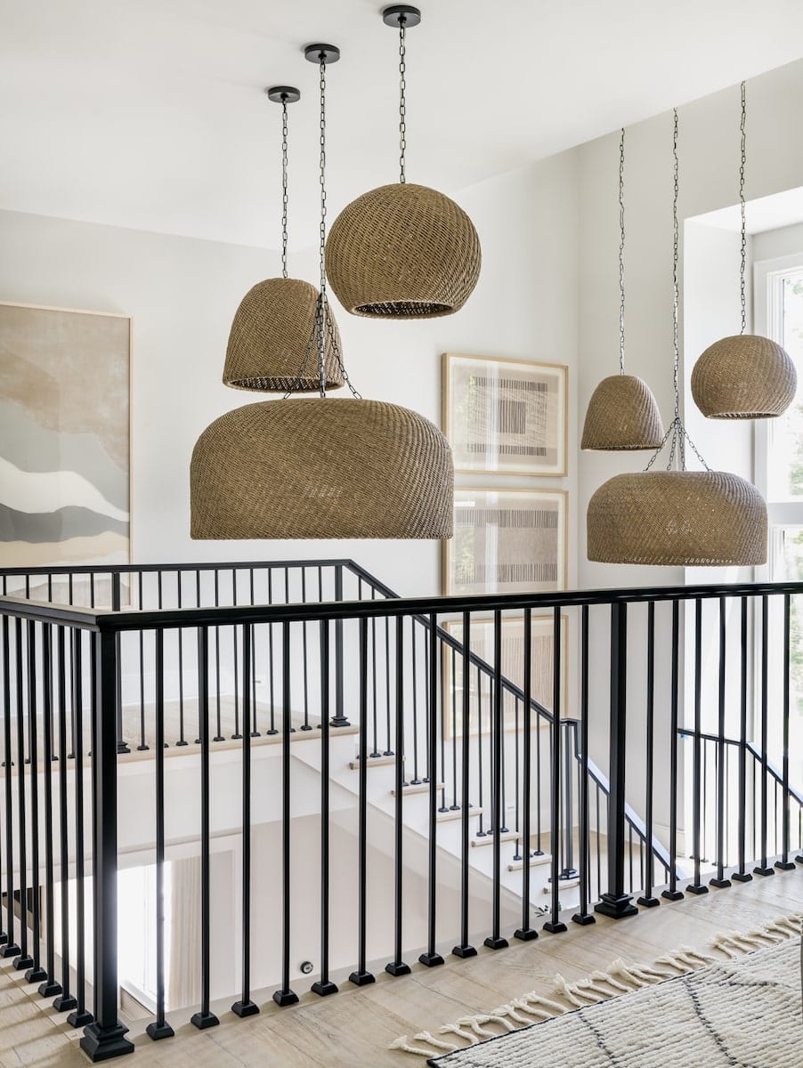 woven pendant lighting trend