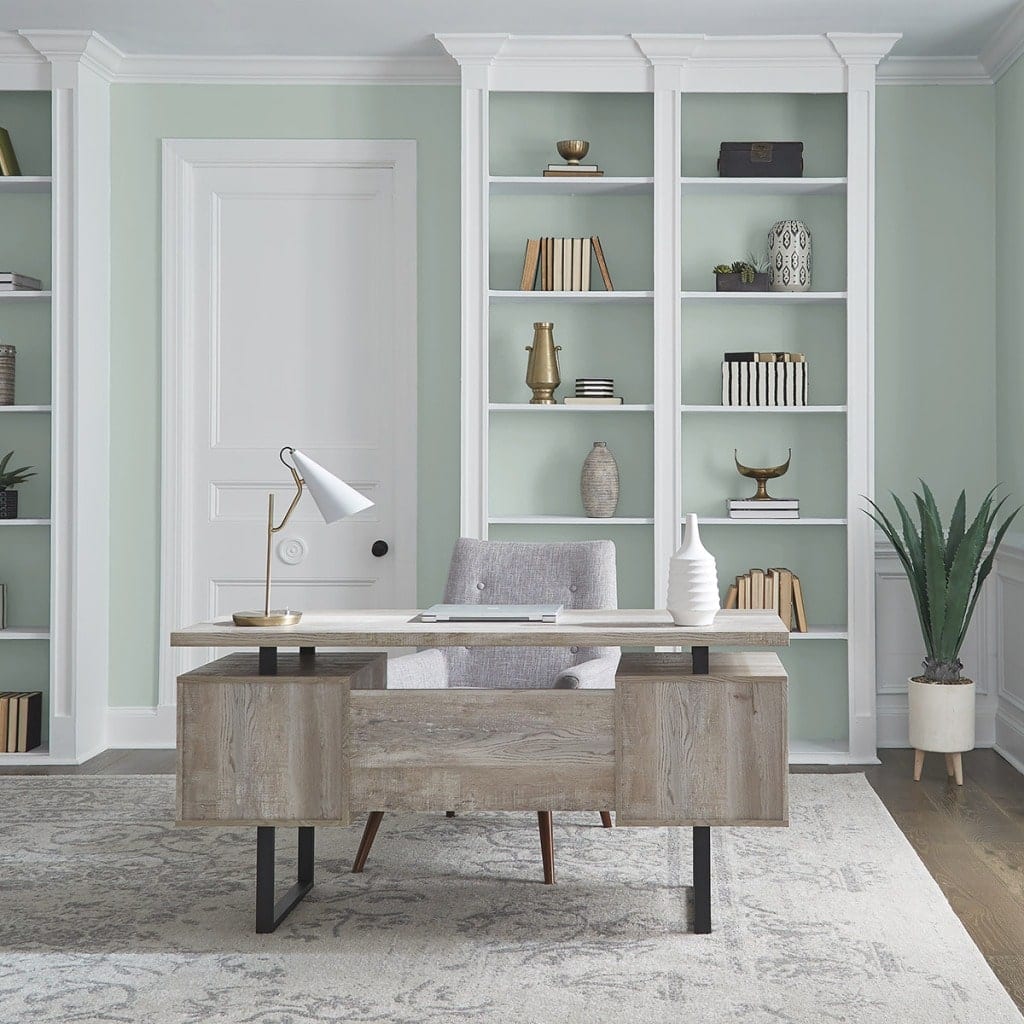 pale green colour trend