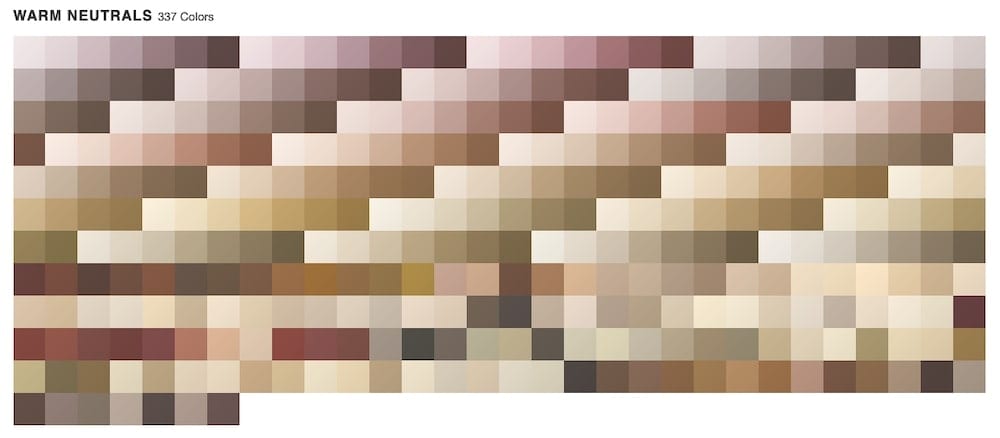 warm neutrals paint colours