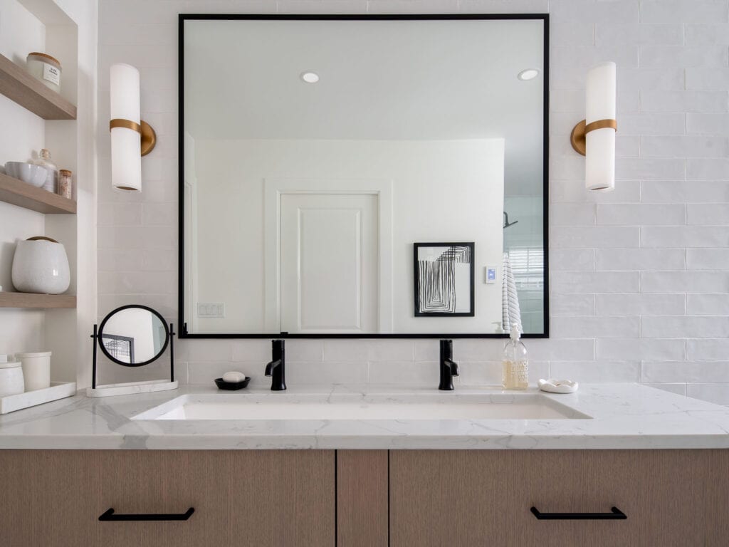 bathroom renovation by Novero Homes