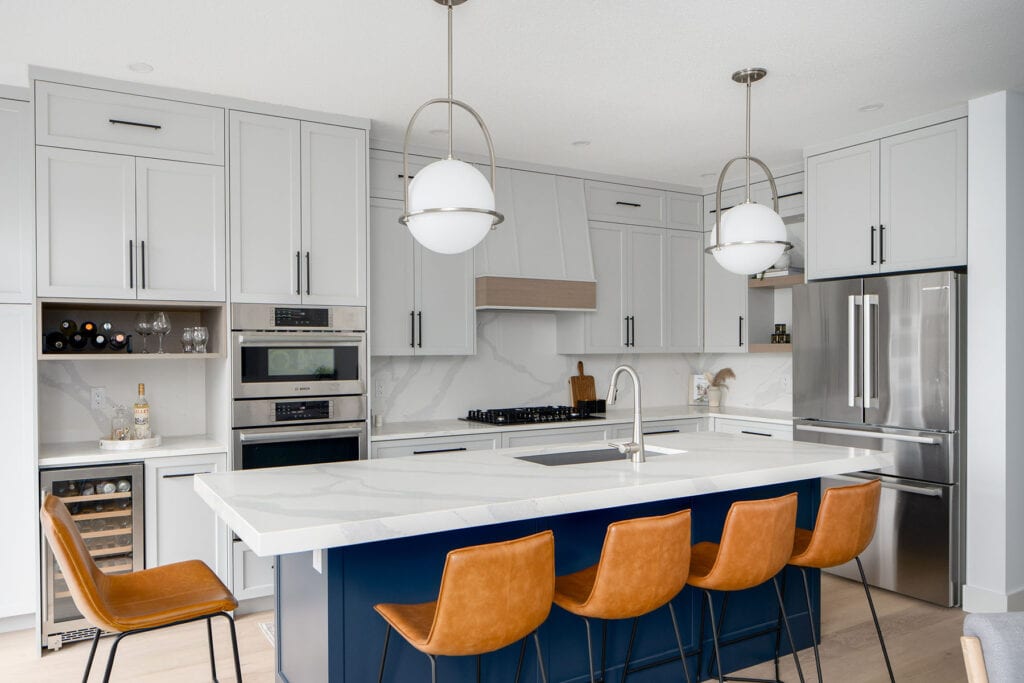 modern kitchen renovation by Novero Homes