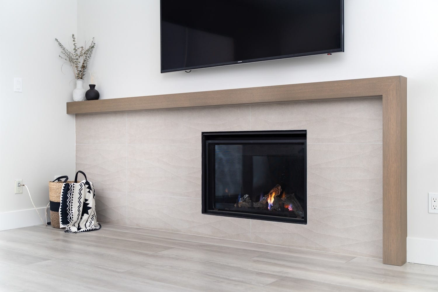 modern fireplace port coquitlam