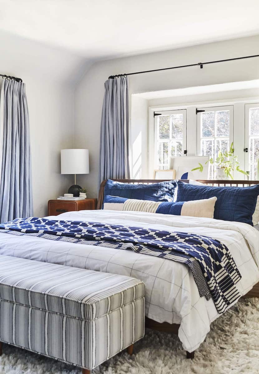 bedroom update with linens