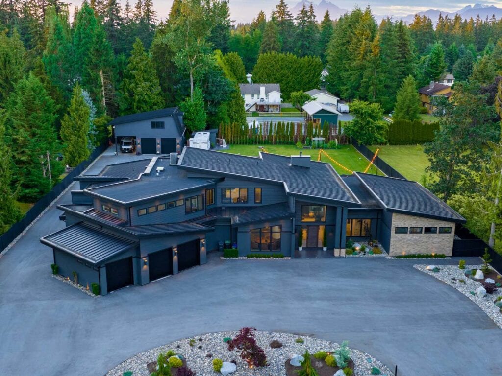 custom luxury home build in Langley, BC
