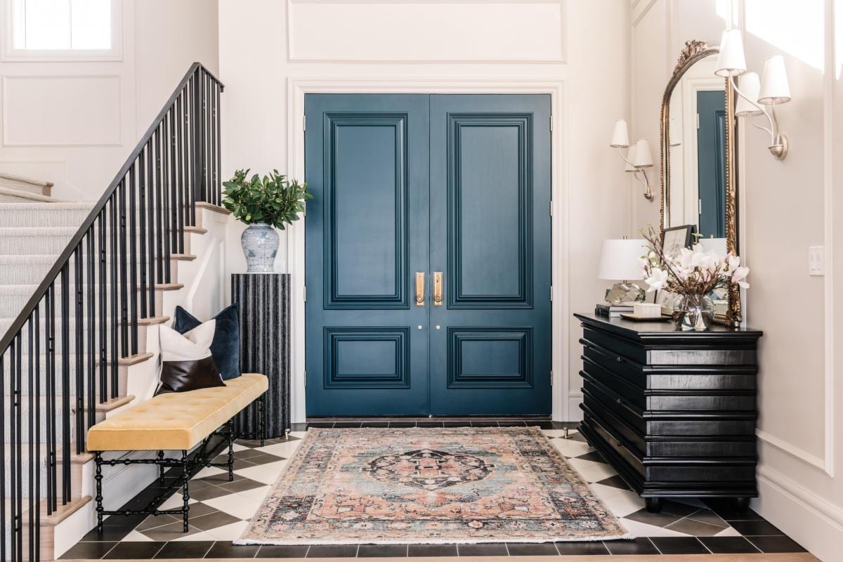 room layout for entry