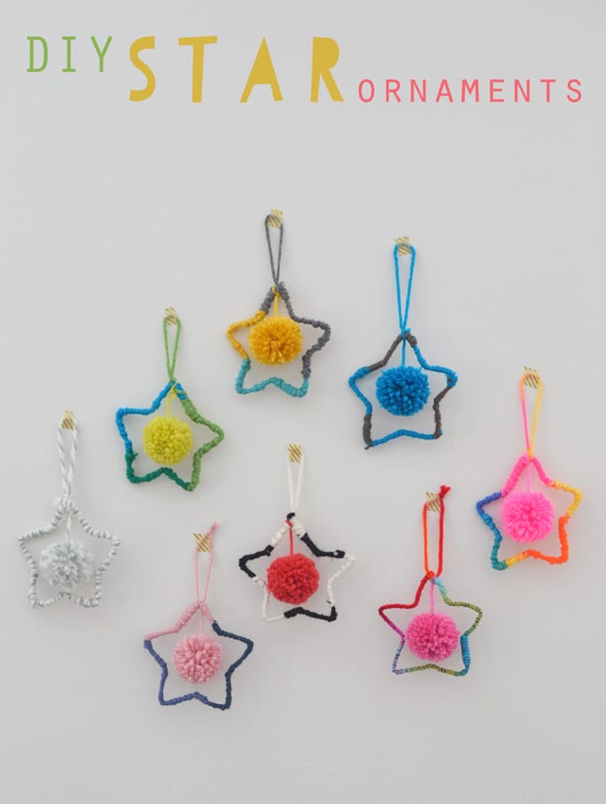 star ornaments DIY gift