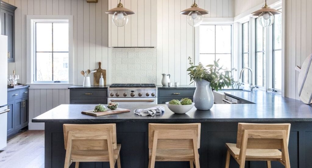 coastal style kitchen in Maine