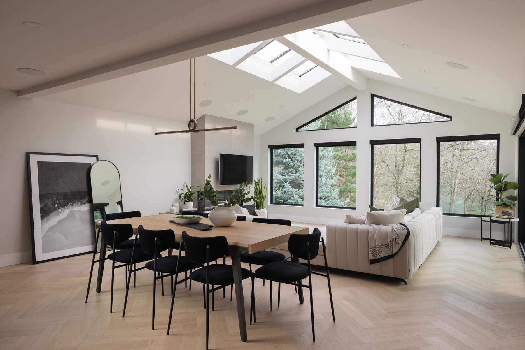 Burnaby living space renovation