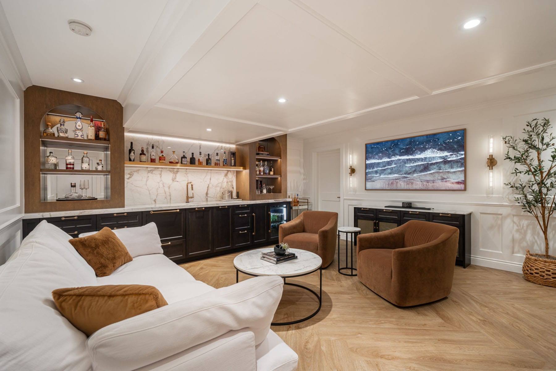 Coquitlam basement renovation