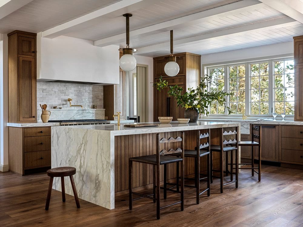 wood kitchen by Light and Dwell