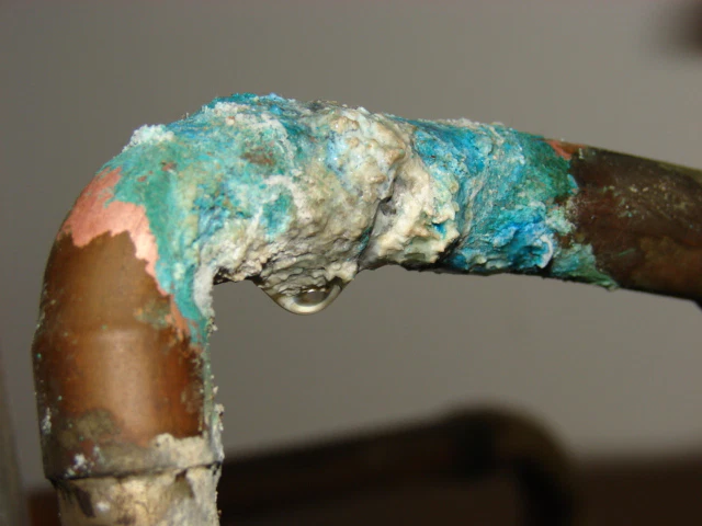 Copper Pipe corrosion