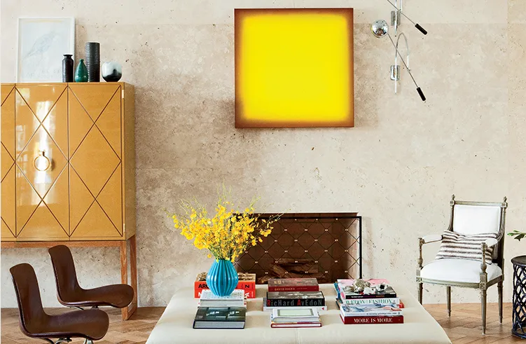 living room by Nate Berkus