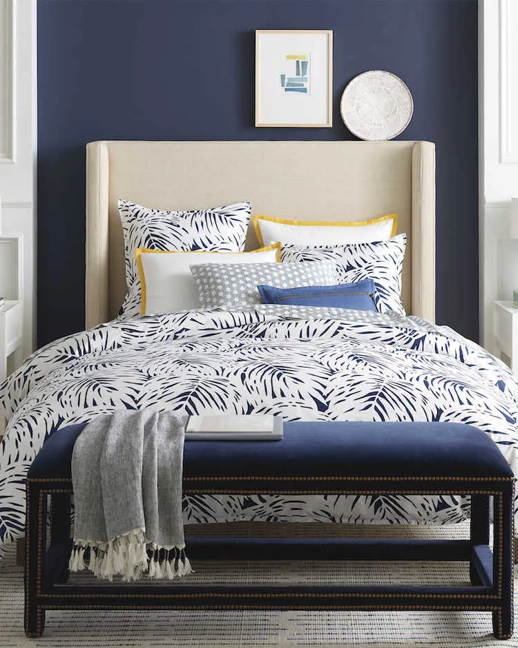 Classic Blue and white bedding