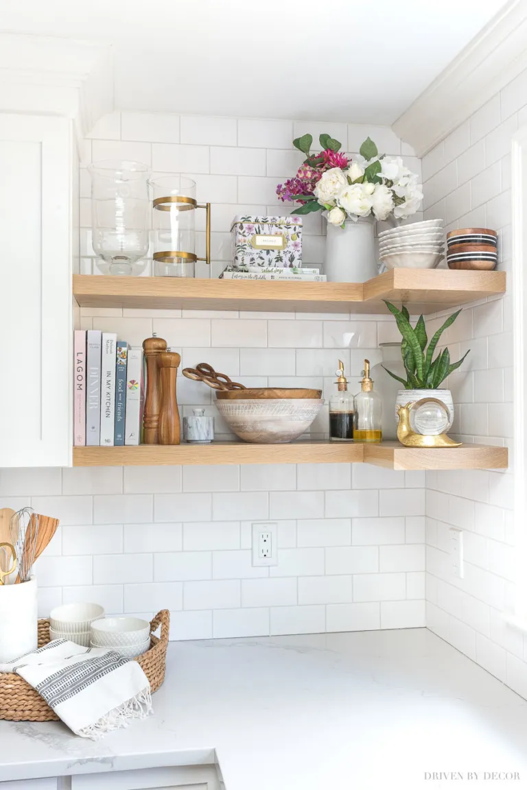 Kitchen Trends: Styled Shelves