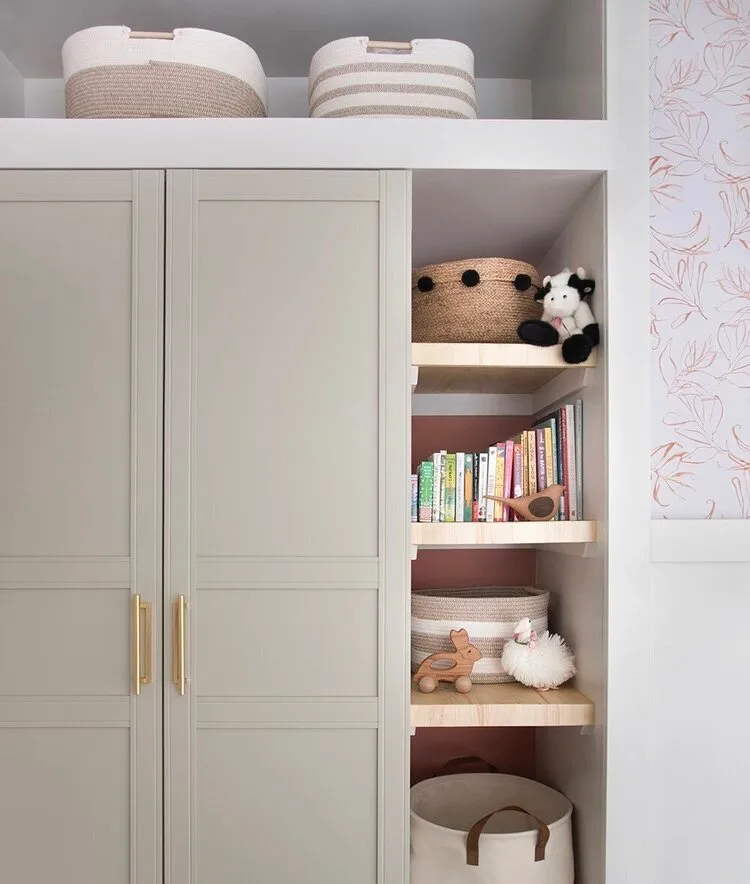 decluttered home - child's room