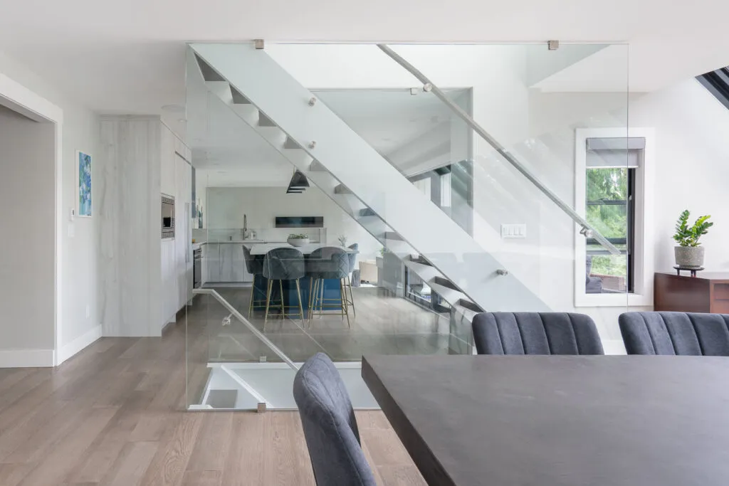 West Van remodel open concept main floor