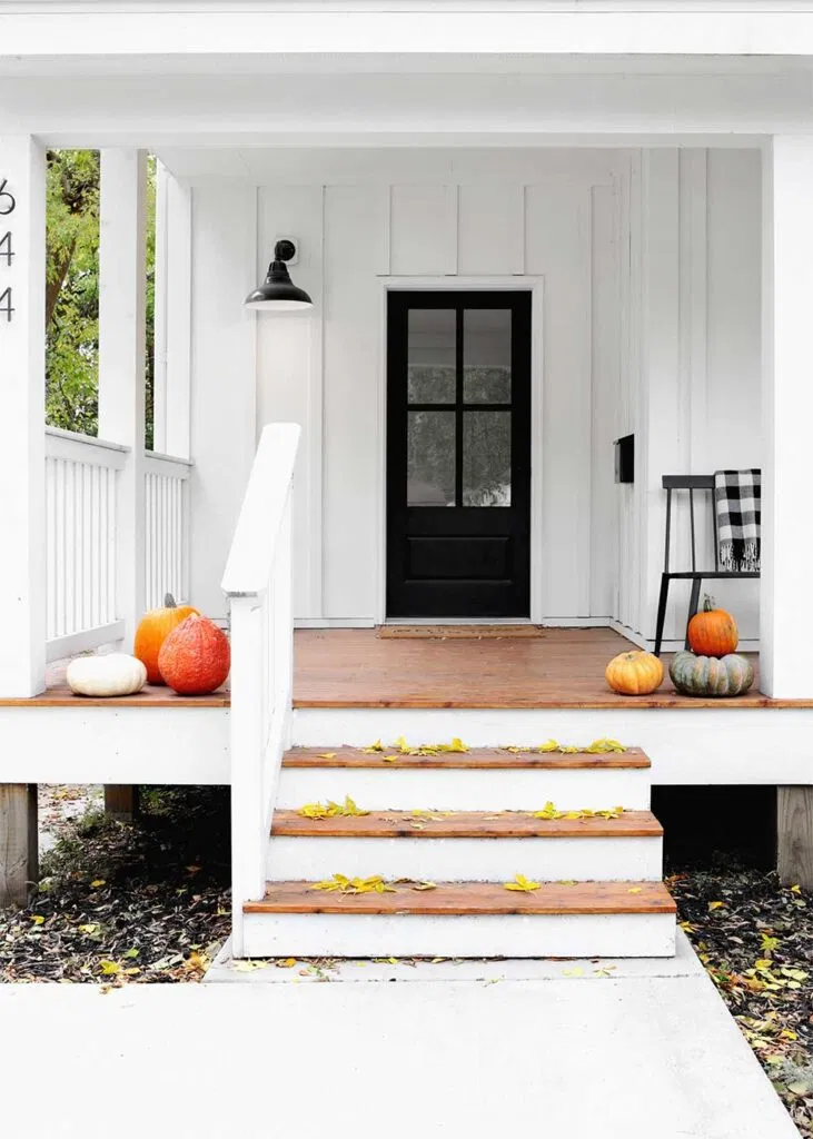 simple fall curb appeal
