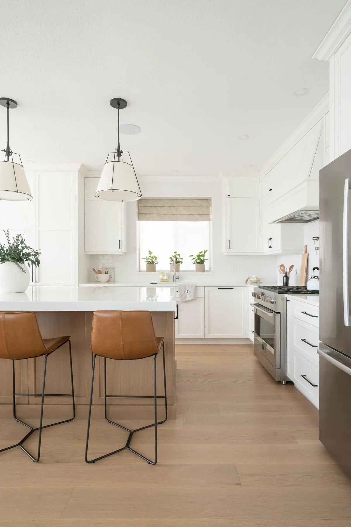 white kitchen remodel Port Moody