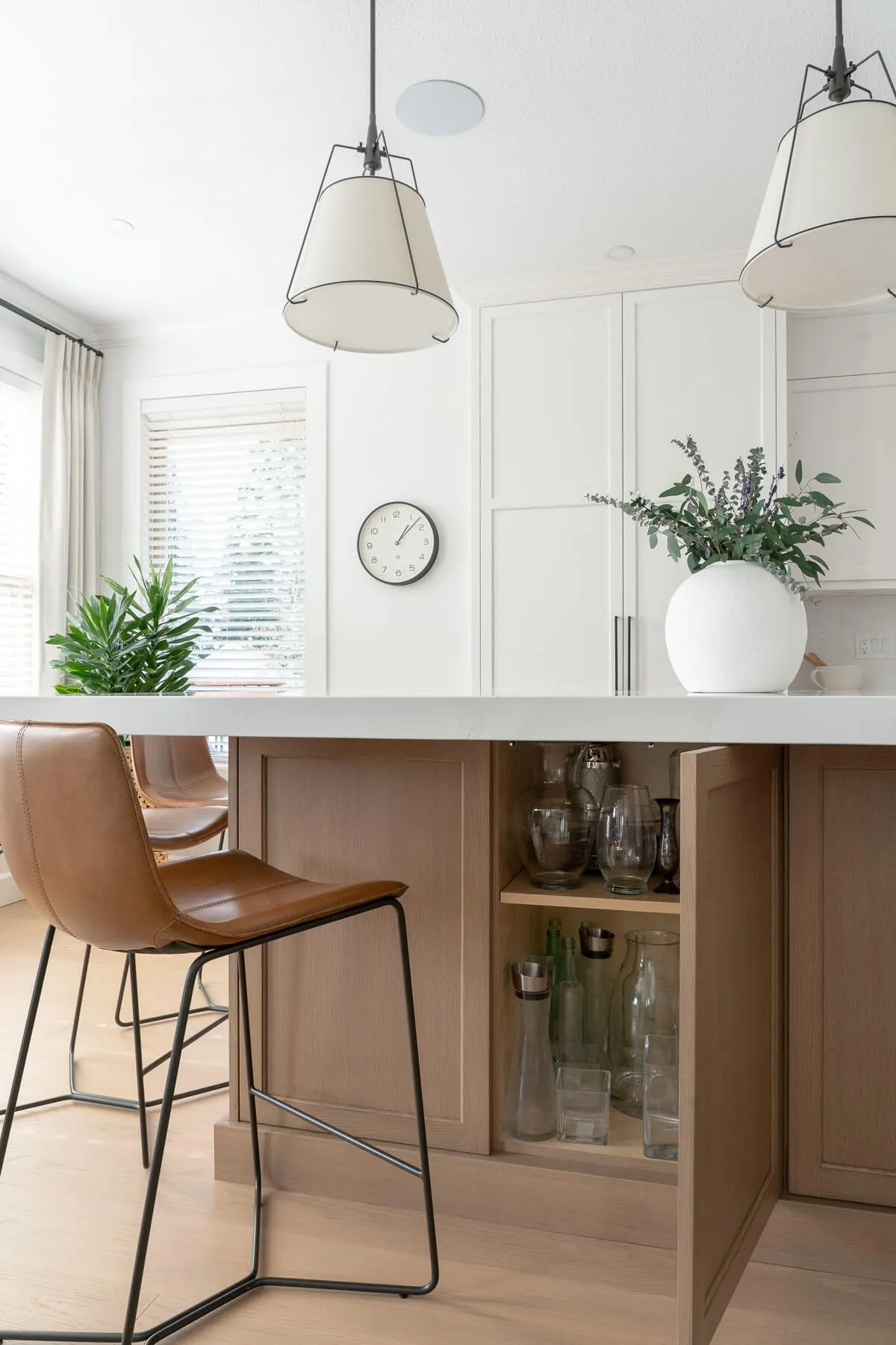 kitchen island hidden storage