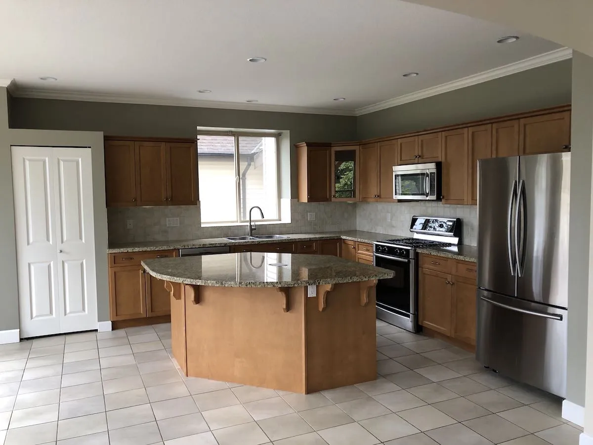 port moody kitchen before remodel