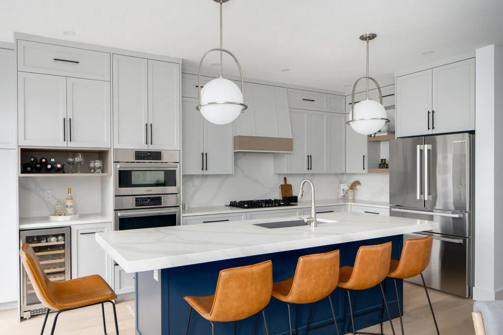 modern kitchen renovation by Novero Homes