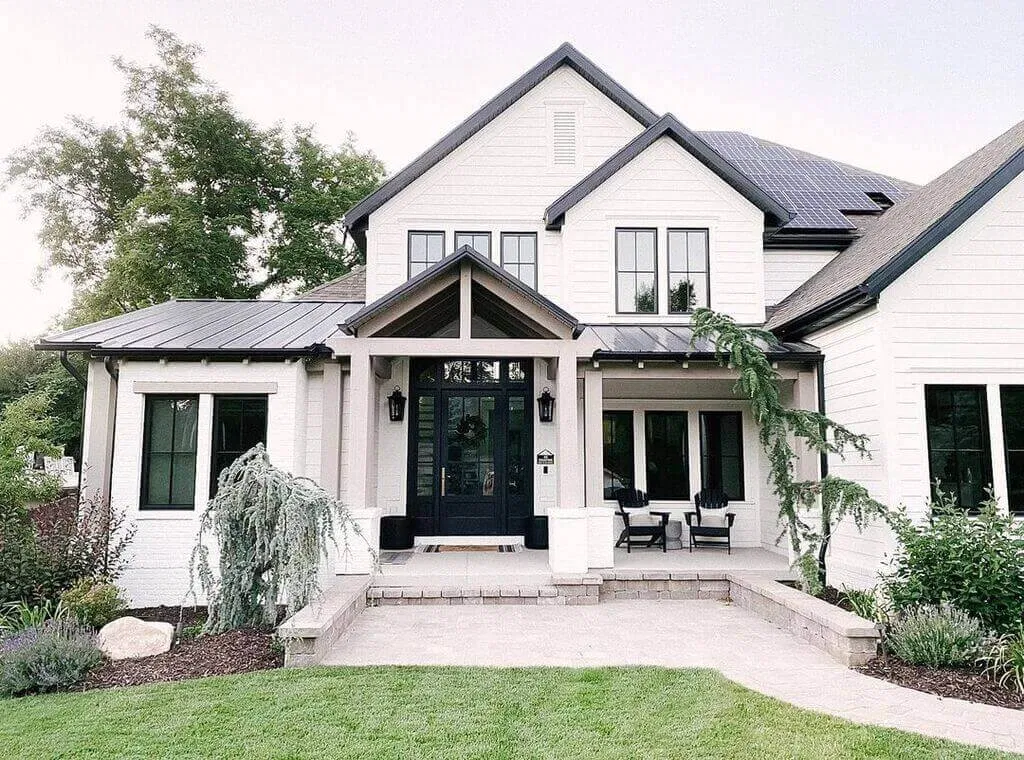 curb appeal farmhouse Langley