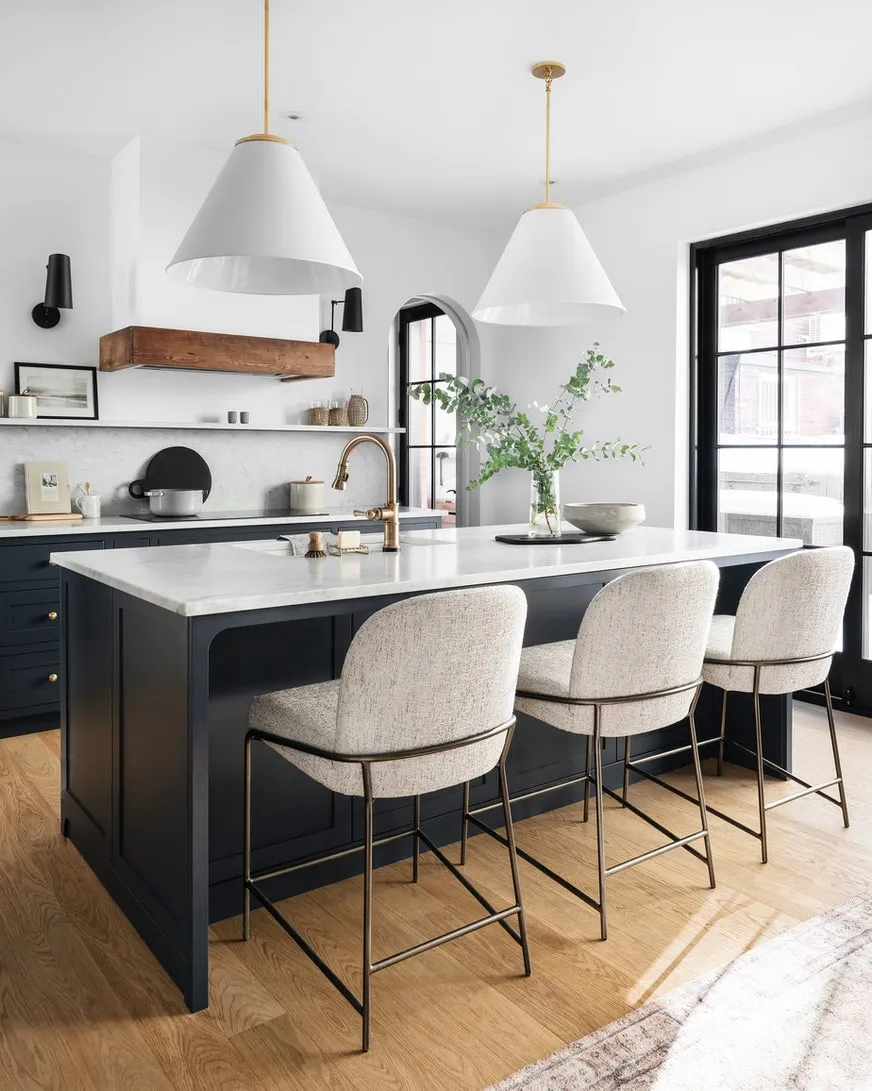 mixed metals in kitchen