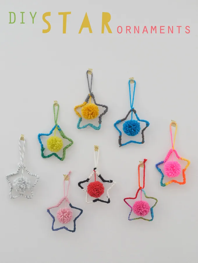 star ornaments DIY gift