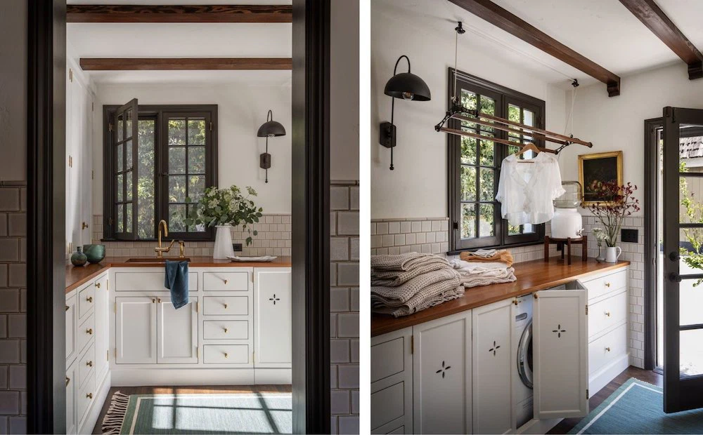 laundry room traditional style