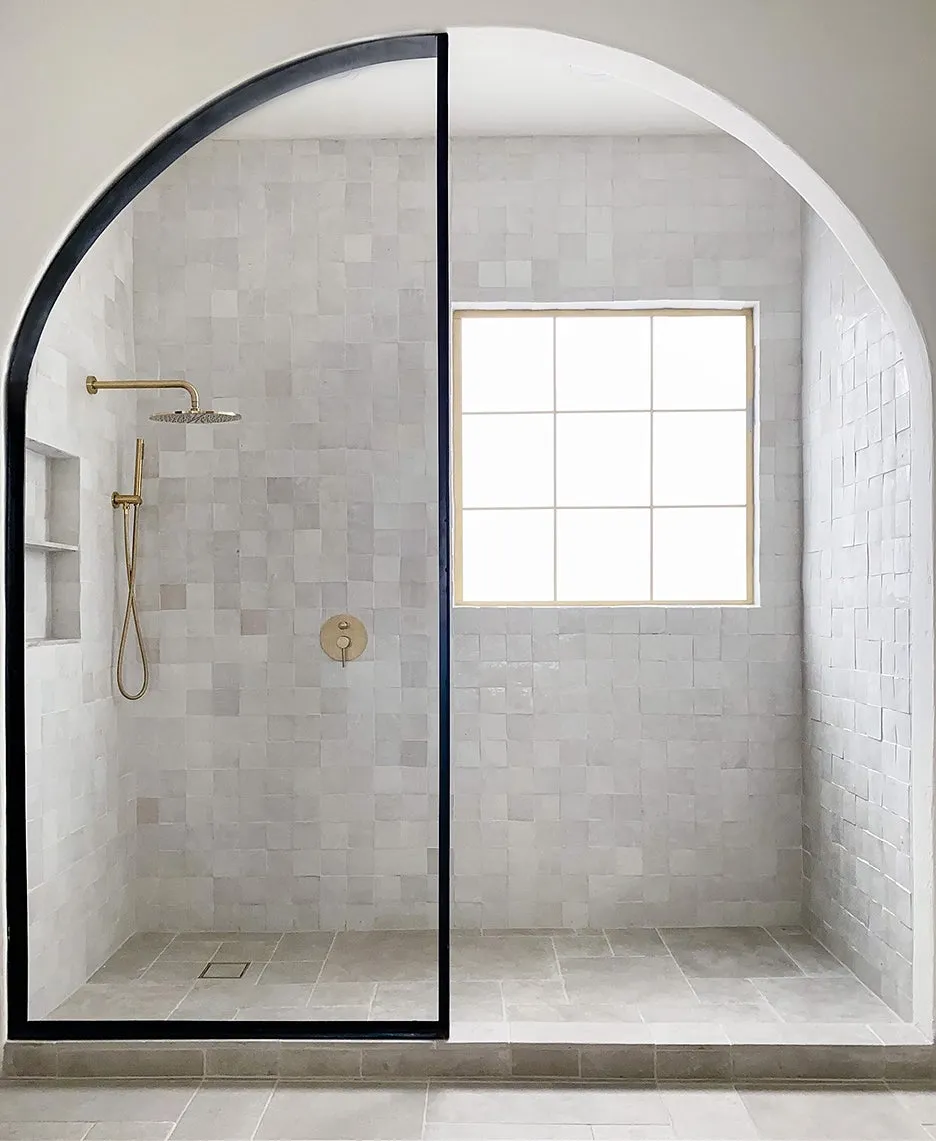 glass shower partition walk in shower
