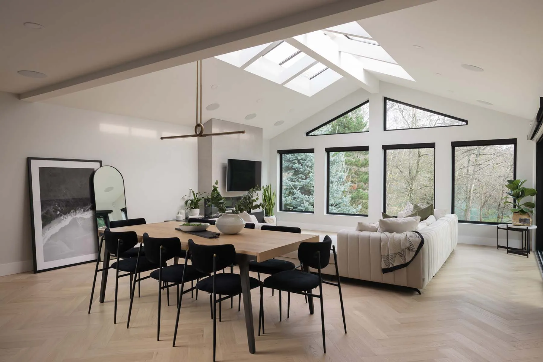 Burnaby living space renovation