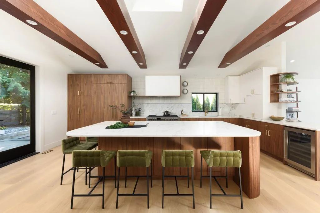 midcentury modern kitchen in port moody