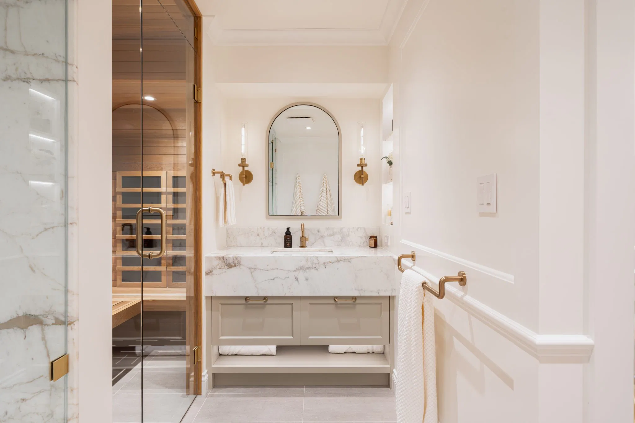 Award winning basement bathroom Coquitlam
